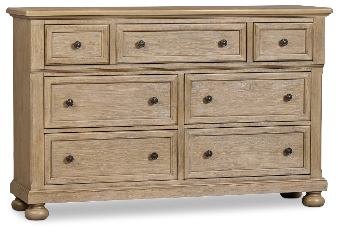 Galveston Light Tone Drawer Dresser Galveston Light Tone Drawer Dresser