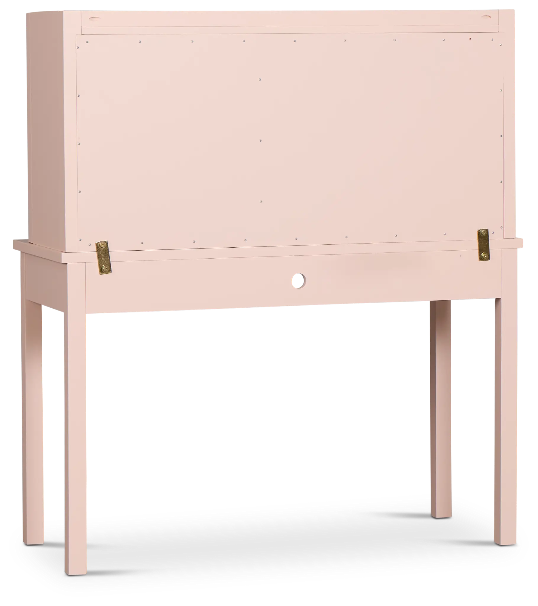Charleston Pink 1-drawer Desk & Hutch Charleston Pink 1-drawer Desk & Hutch