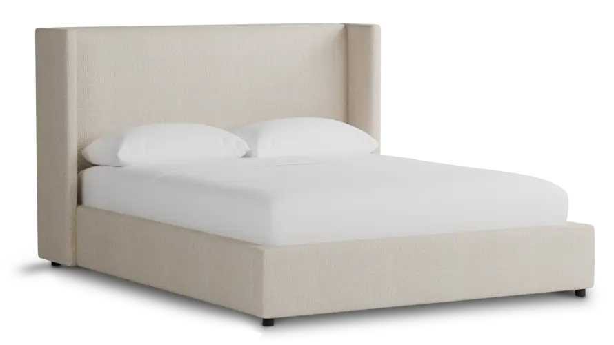 Captiva Revenue Beige 48" Upholstered Shelter Bed Captiva Revenue Beige 48" Upholstered Shelter Bed