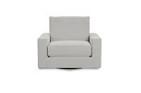 Edgewater Maguire Ivory Swivel Chair