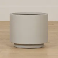 Sakira Light Gray Small Planter