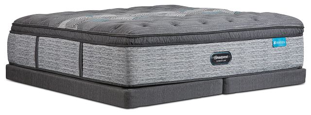 Beautyrest Harmony Lux Diamond Series Ultra Plush Low-profile Mattress Set