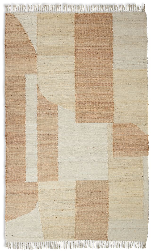 Ustic Light Brown 8x10 Area Rug