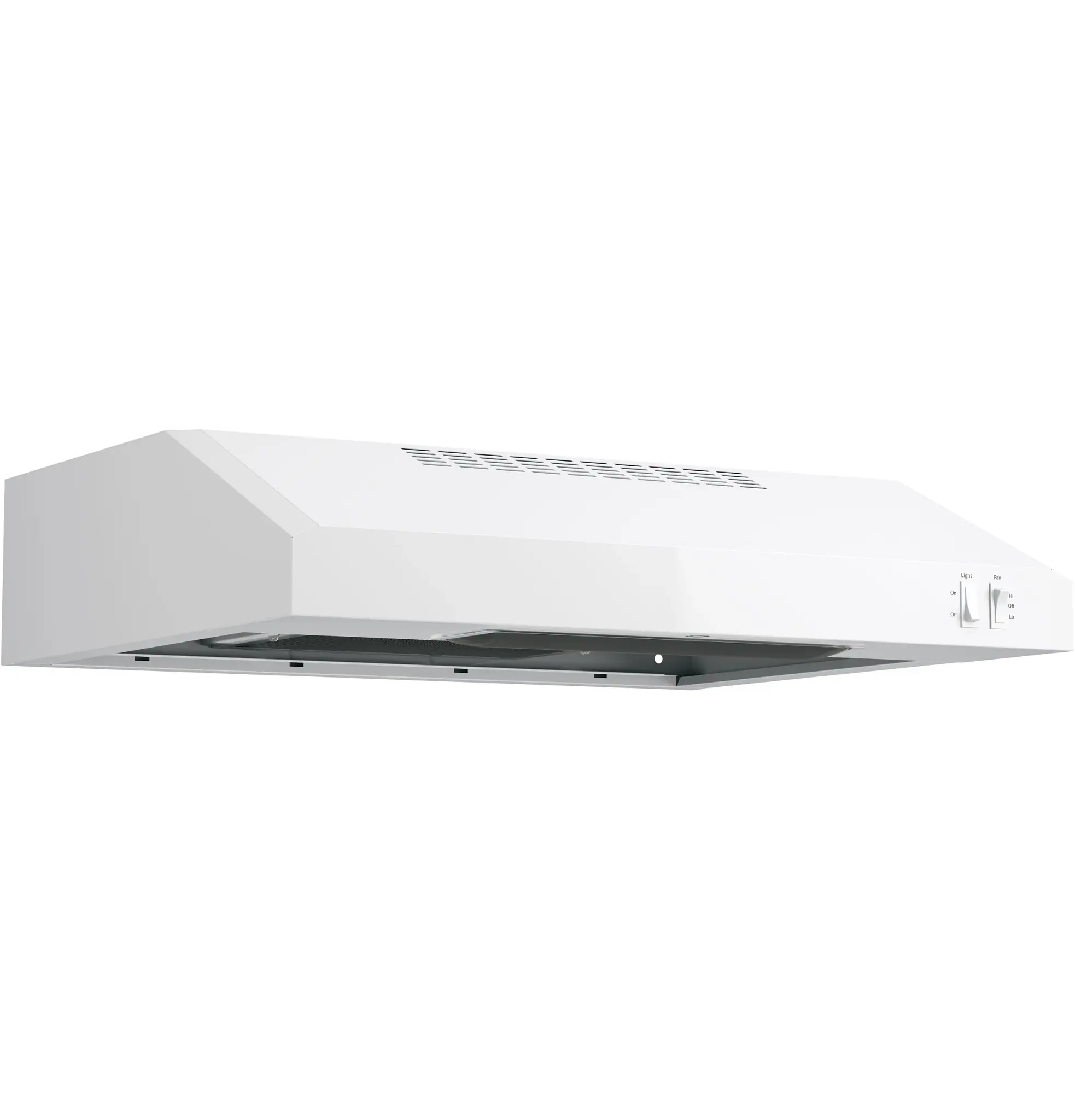 Ge 3240 Series White 24" Wall Mount Canopy Hood Ge 3240 Series White 24" Wall Mount Canopy Hood
