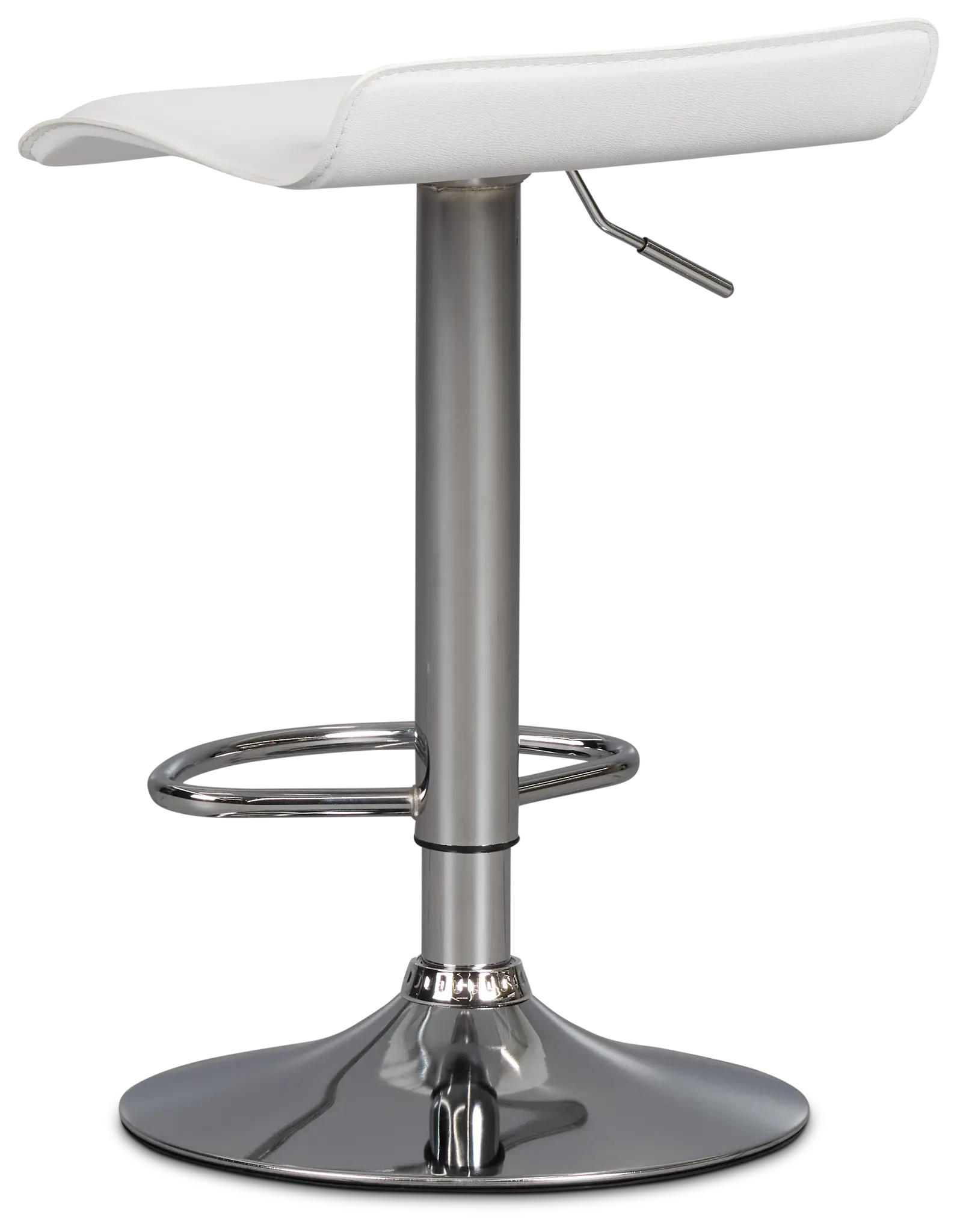 Colton White Adjustable Stool Colton White Adjustable Stool