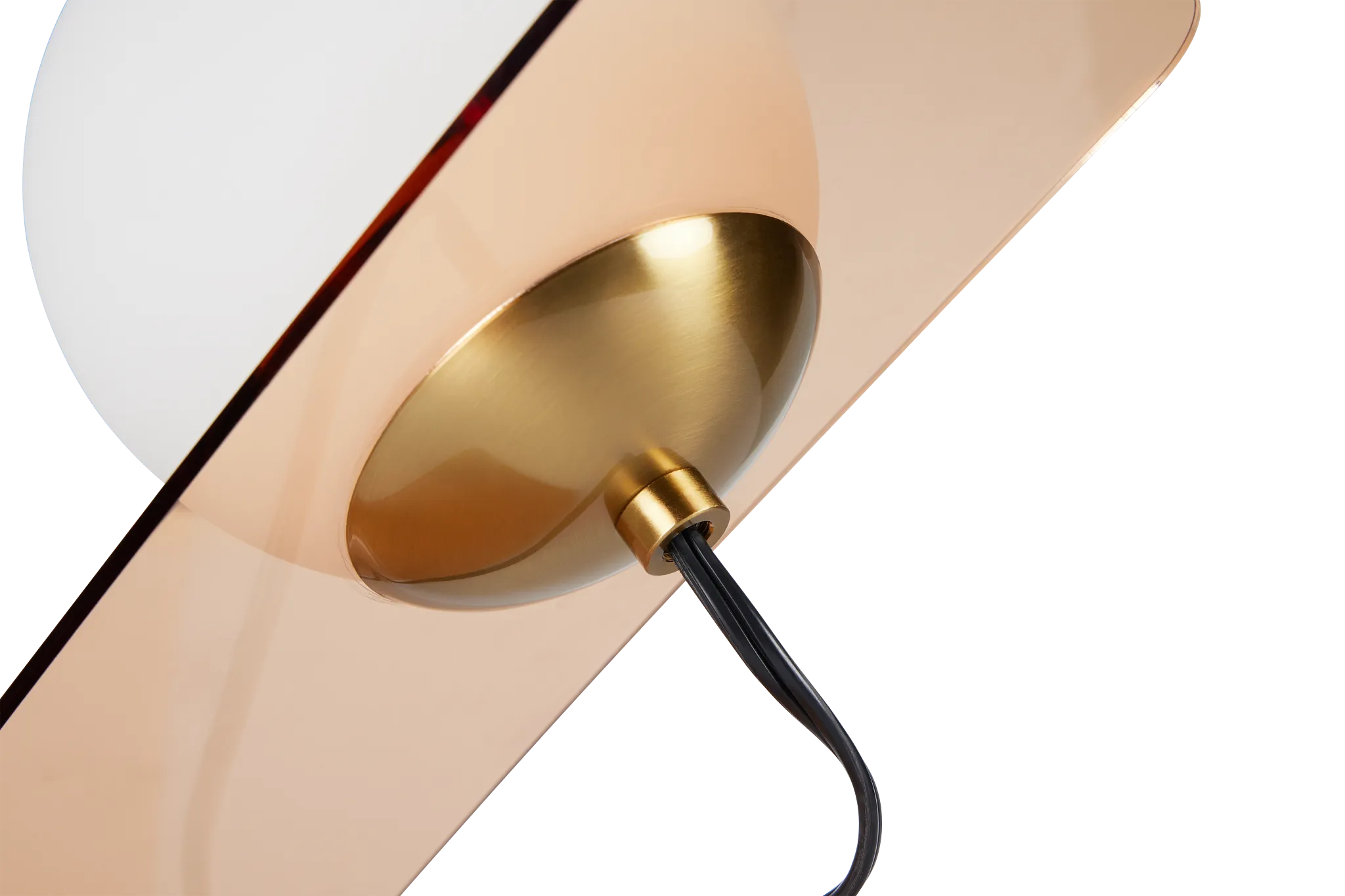 Cleon Orange Table Lamp