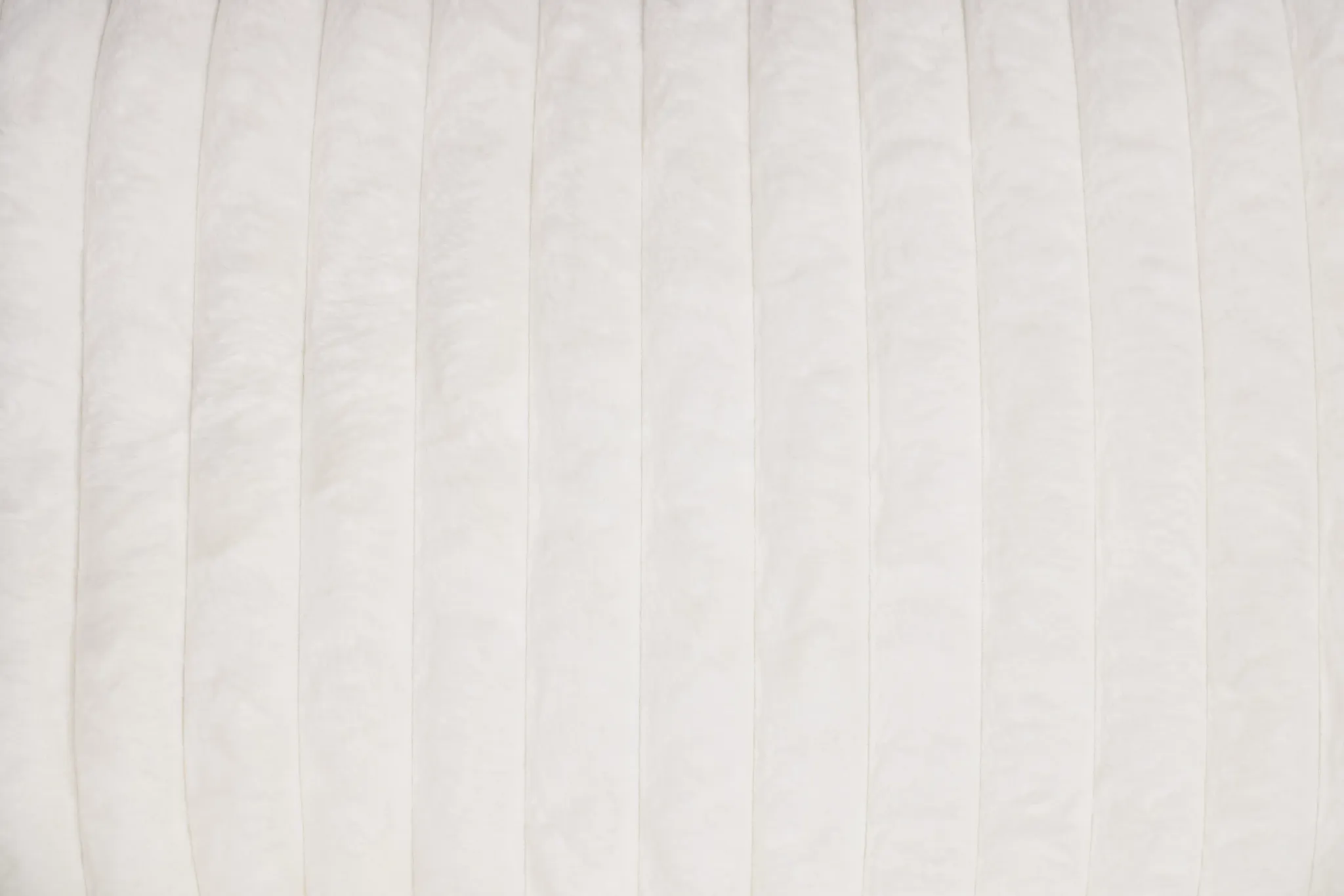 Teddy White Fabric Large Right Chaise Sectional