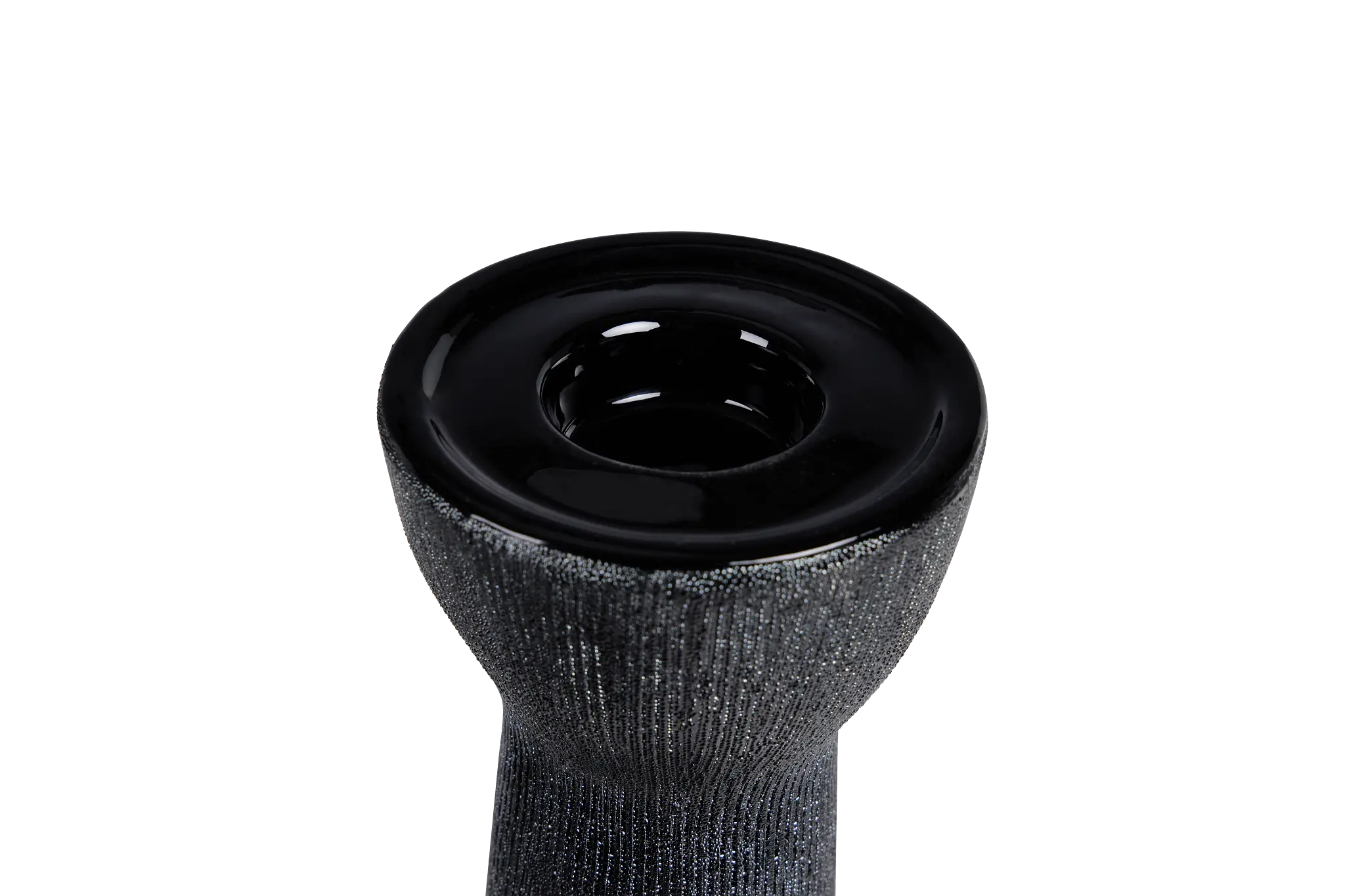 Layland Black Large Candle Holder Layland Black Large Candle Holder