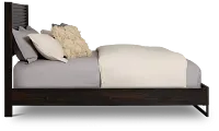 Perry Dark Tone Panel Bed