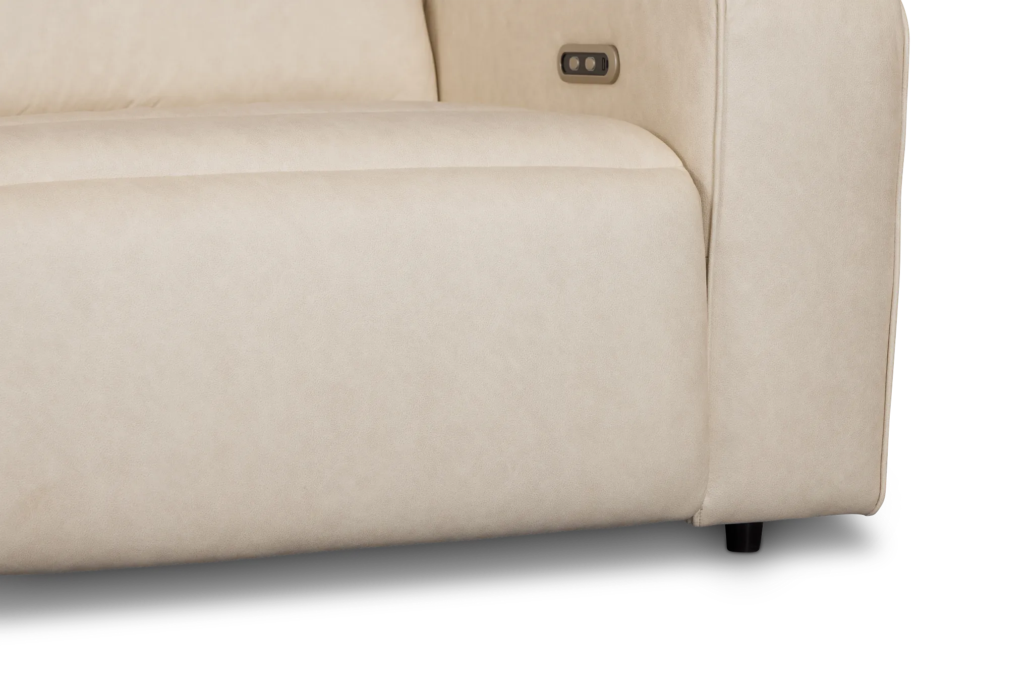 Sawyer Ivory Micro 2-piece Modular Power Reclining Sofa
