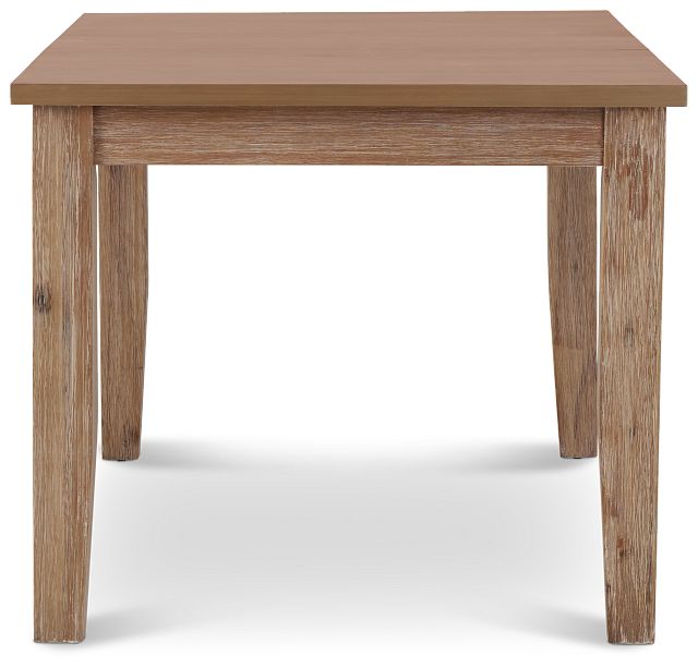 Woodstock Light Tone Extension Rectangular Table