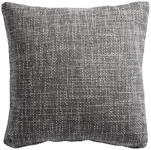 Sutton Gray 20" Accent Pillow