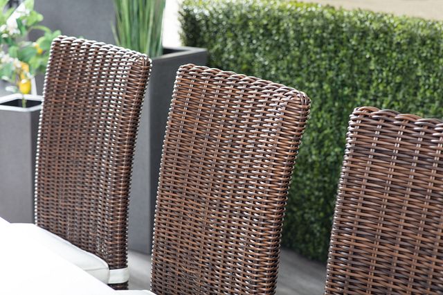 Canyon3 Dark Brown Woven Side Chair (1)