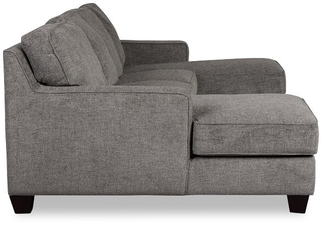 Andie Dark Gray Fabric U-shaped Sectional