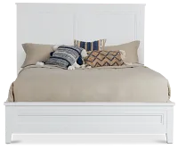Nantucket White Panel Bed