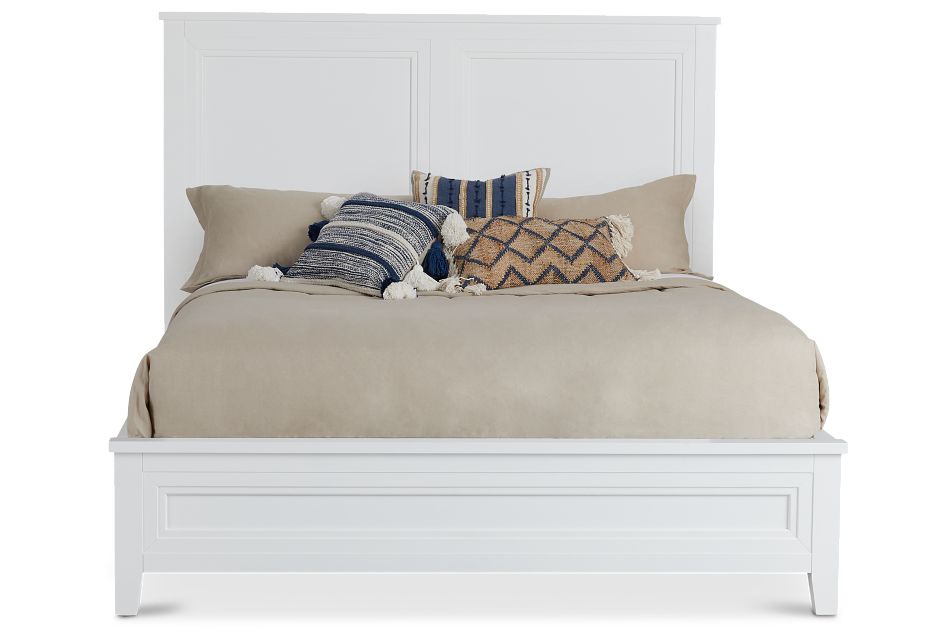 Nantucket White Platform Bed