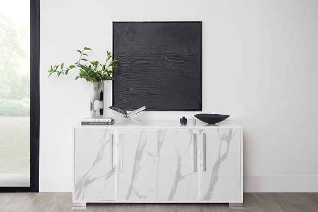 Modena White Buffet