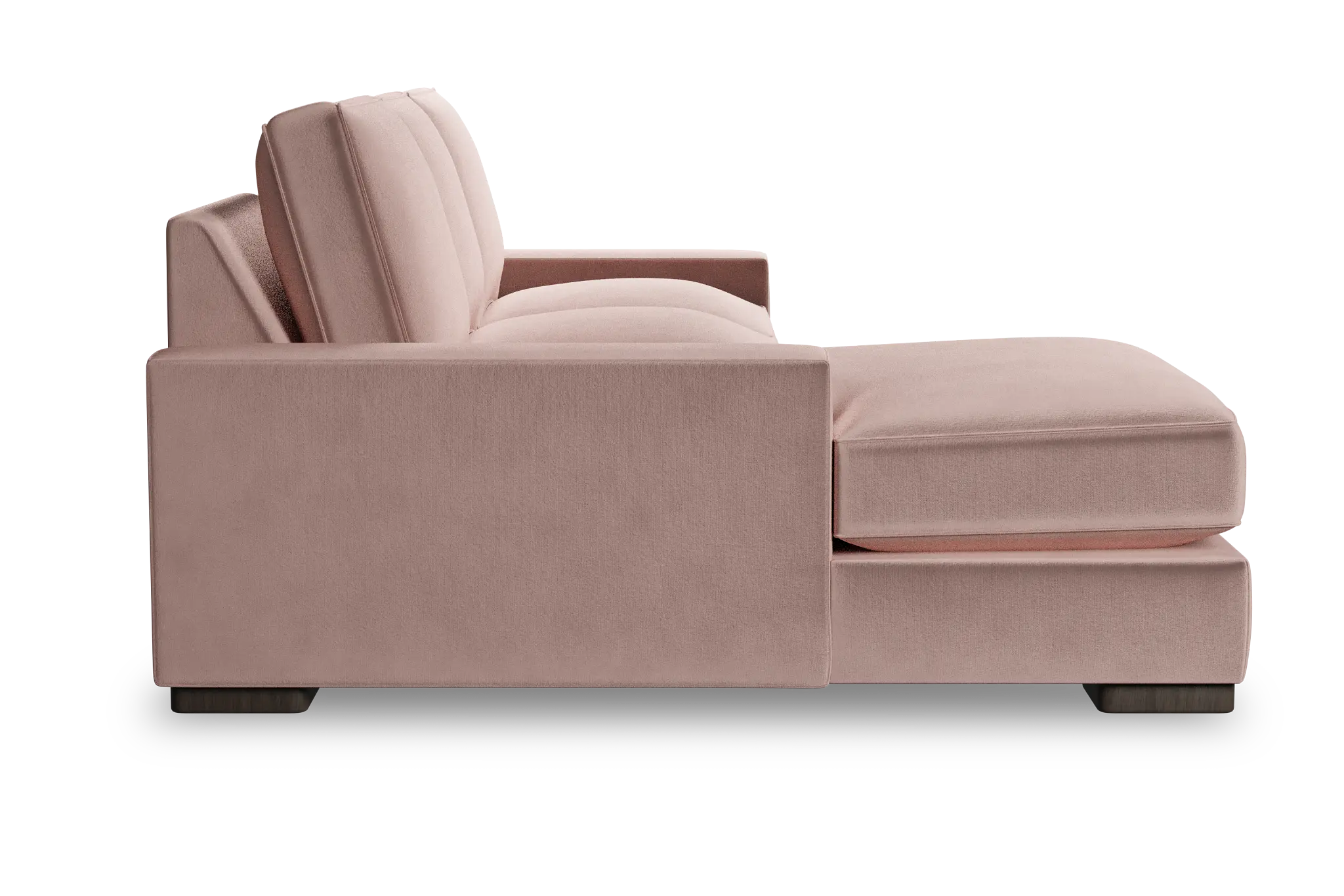 Edgewater Joya Light Pink Left Chaise Sectional Edgewater Joya Light Pink Left Chaise Sectional
