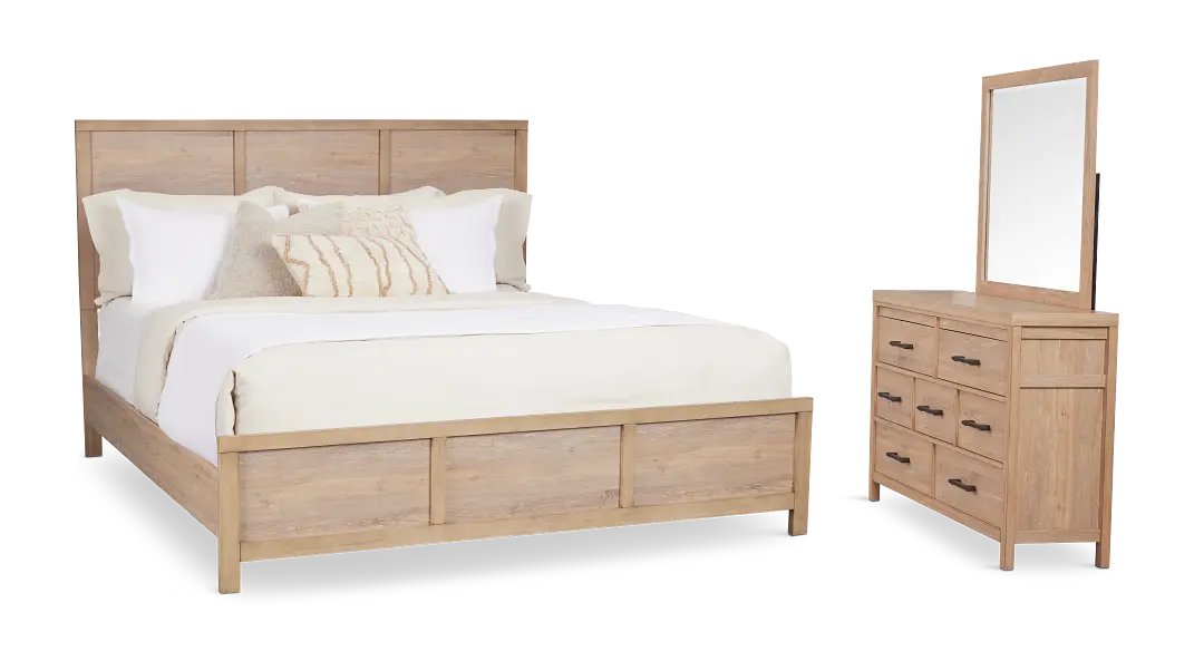 Layton Light Tone Panel Bedroom Layton Light Tone Panel Bedroom