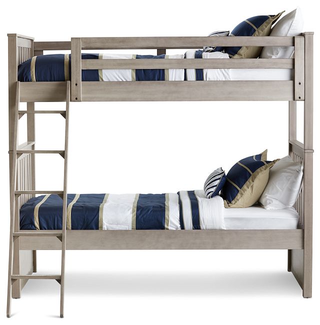 Rivercreek Gray Wood Bunk Bed Baby, City Furniture Kids Bunk Beds