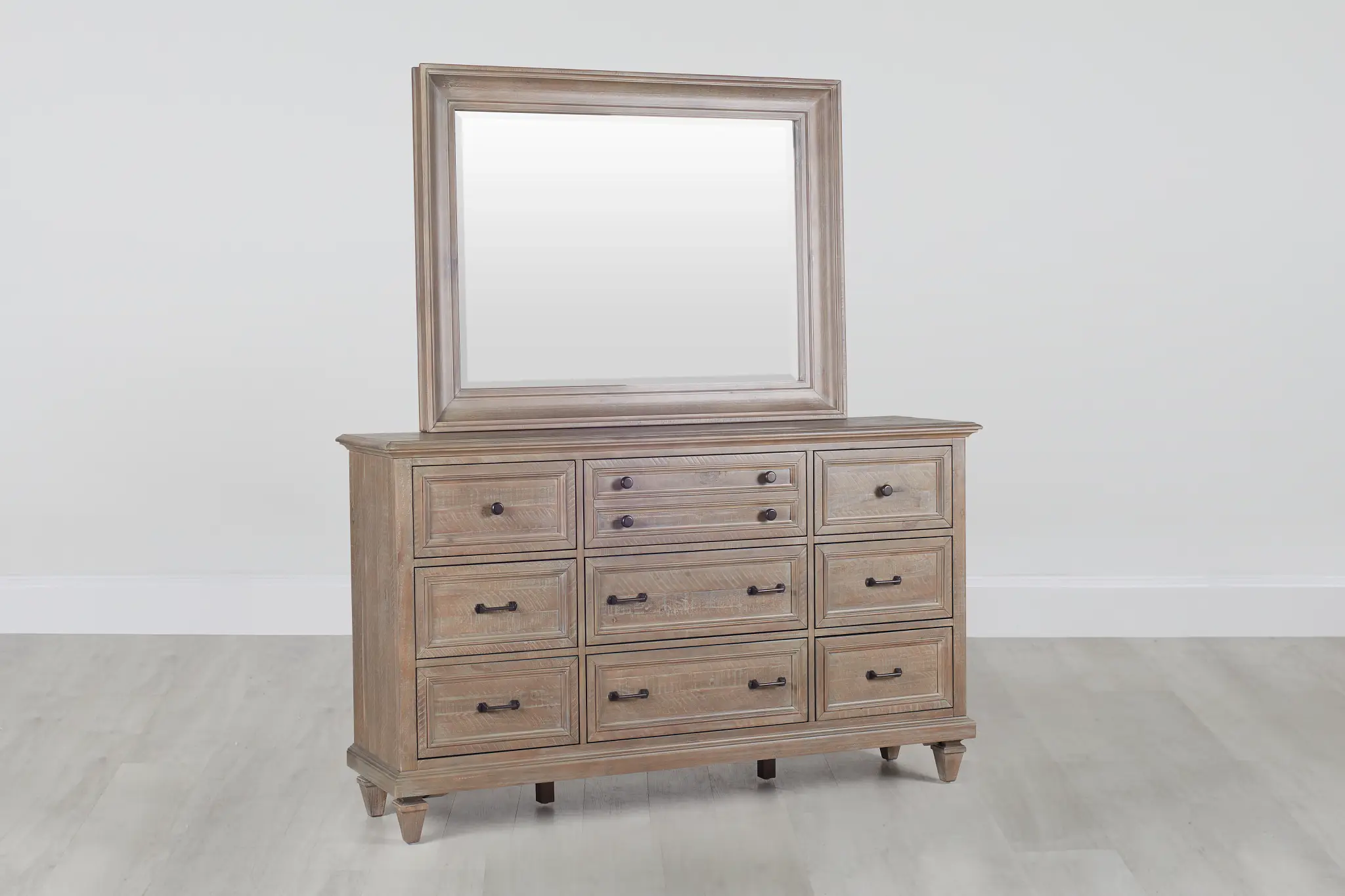 Sonoma Light Tone Dresser & Mirror Sonoma Light Tone Dresser & Mirror