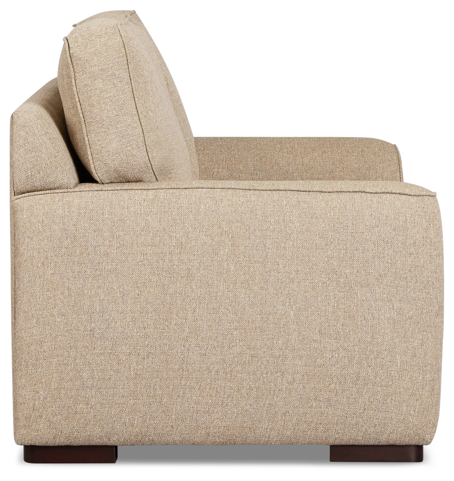 Sinclair Brown Fabric Loveseat Sinclair Brown Fabric Loveseat