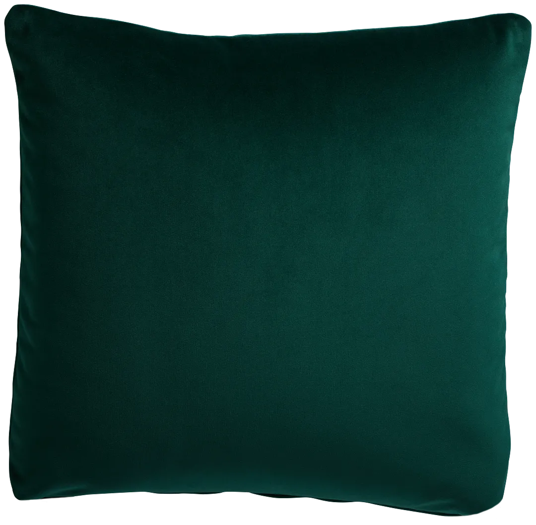 Reign Dark Green 20" Accent Pillow