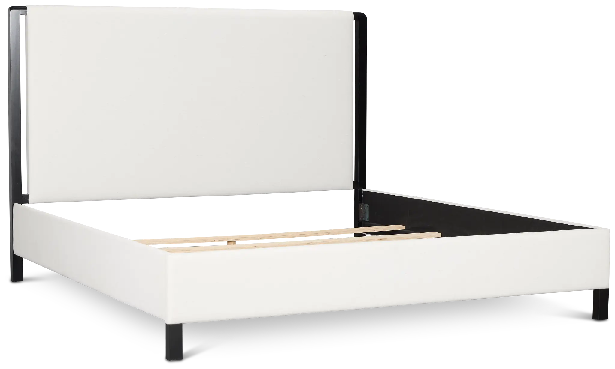 Highland Black Uph Panel Bed Highland Black Uph Panel Bed