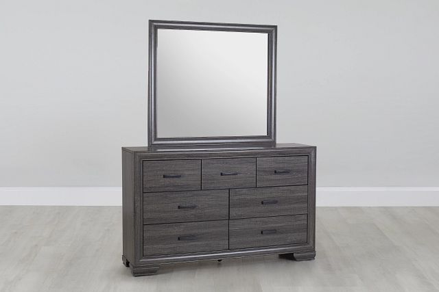 Colson Light Tone Dresser & Mirror