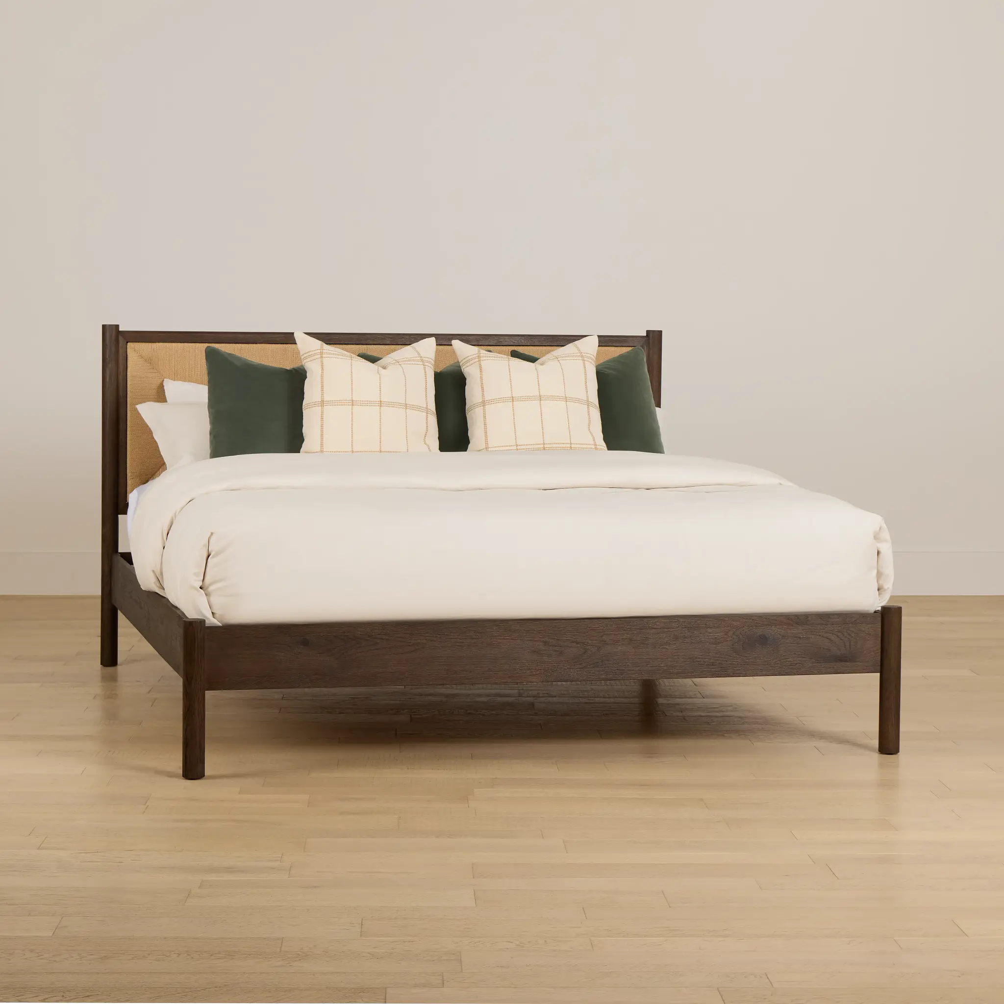 Santorini Dark Tone Woven Panel Bed Santorini Dark Tone Woven Panel Bed