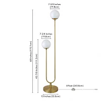 Sami Gold Floor Lamp