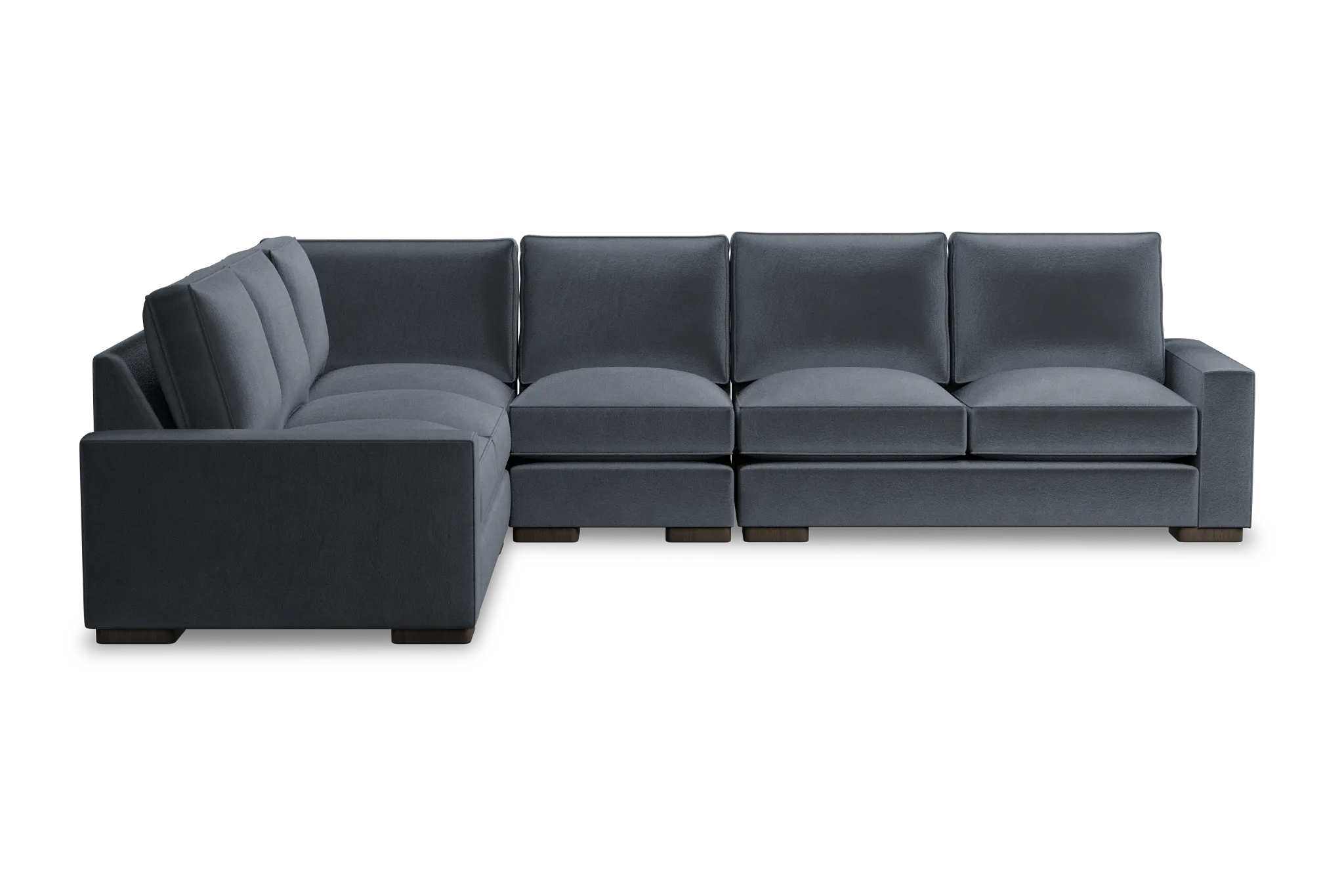 Edgewater Joya Gray Medium Two-arm Sectional