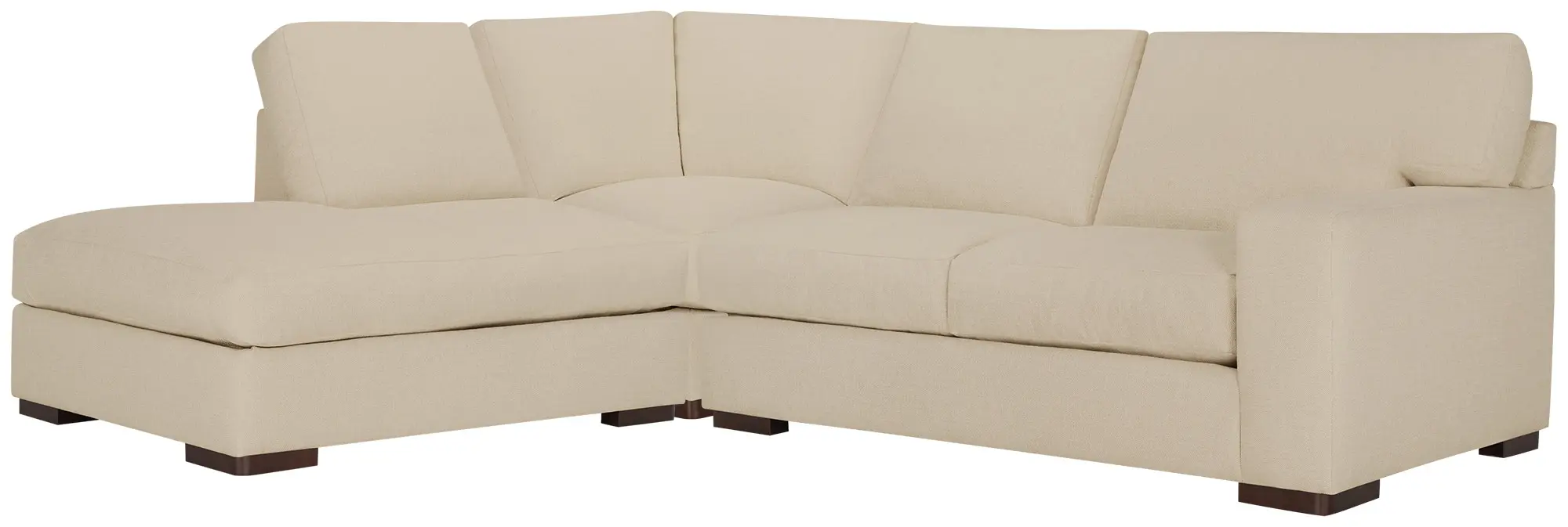Veronica Khaki Down Left Bumper Sectional Veronica Khaki Down Left Bumper Sectional
