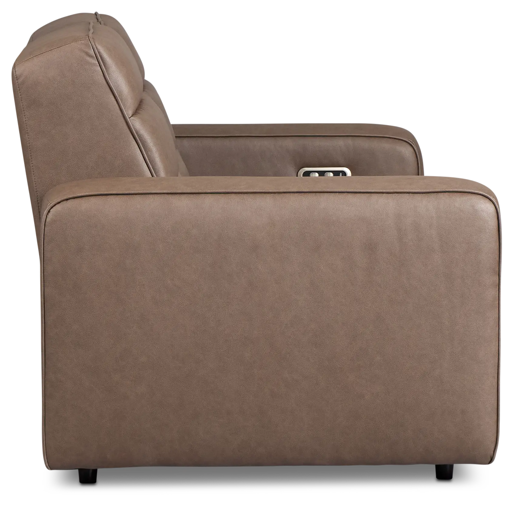 Sawyer Dark Brown Micro 2-piece Modular Power Reclining Sofa Sawyer Dark Brown Micro 2-piece Modular Power Reclining Sofa