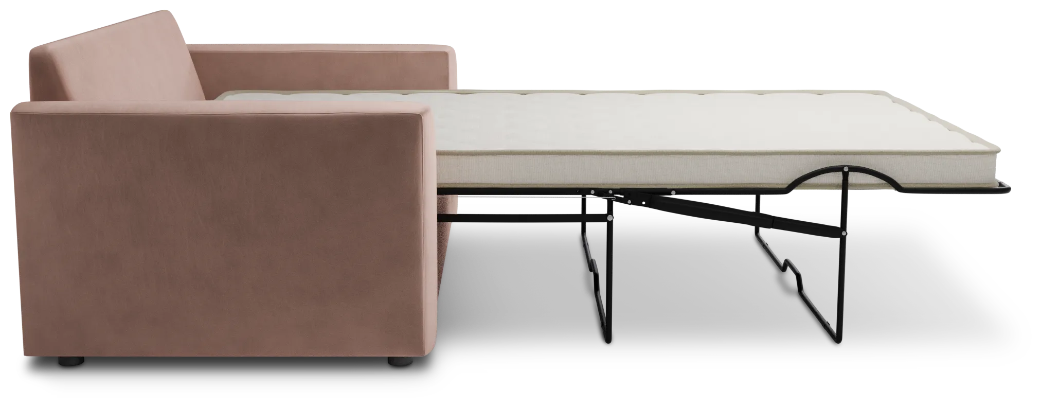 Siesta Joya Light Pink Fabric Innerspring Sleeper