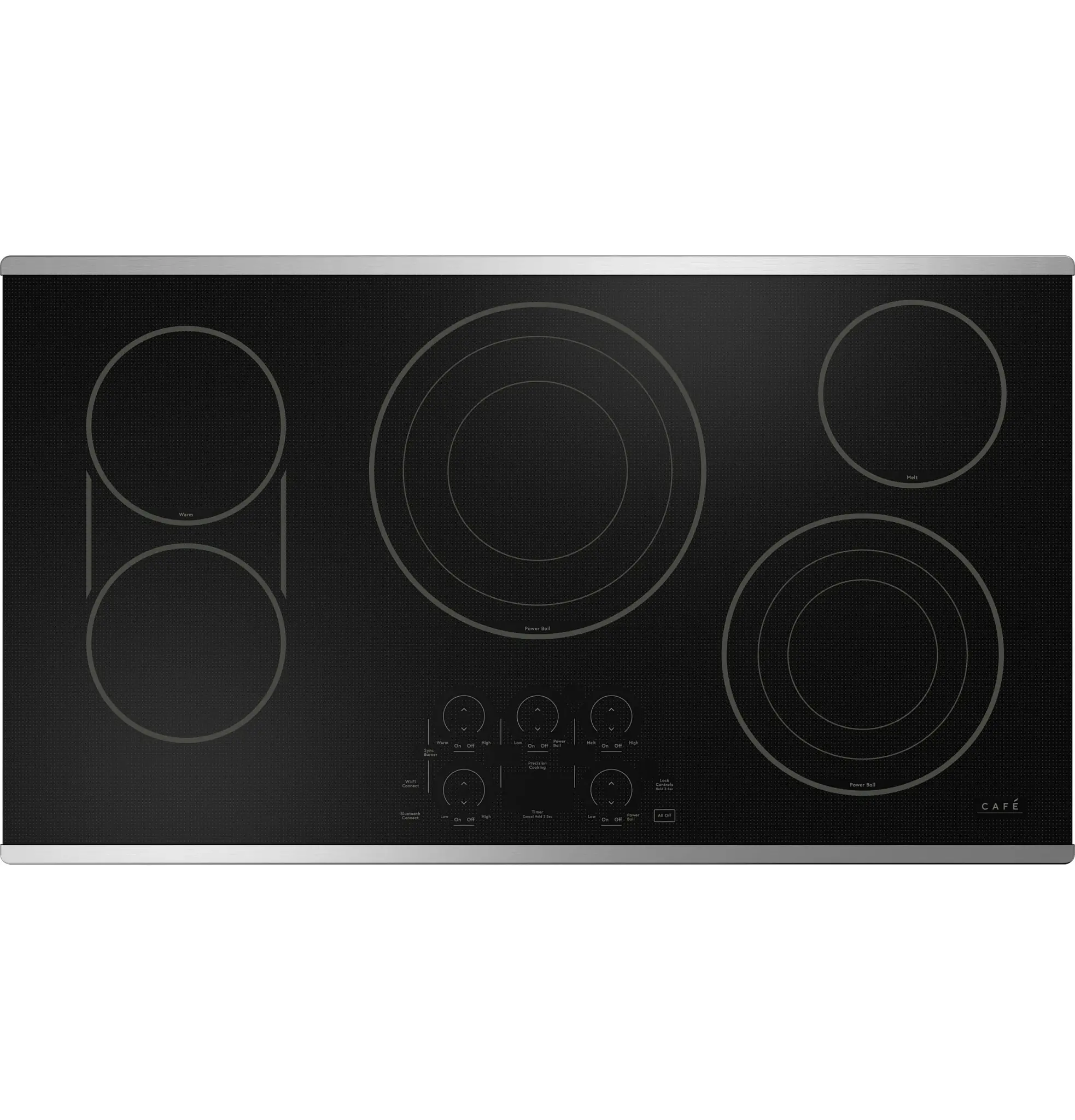 Cafe 90362 Series Stainless Steel 36" Electric Cook Top Cafe 90362 Series Stainless Steel 36" Electric Cook Top
