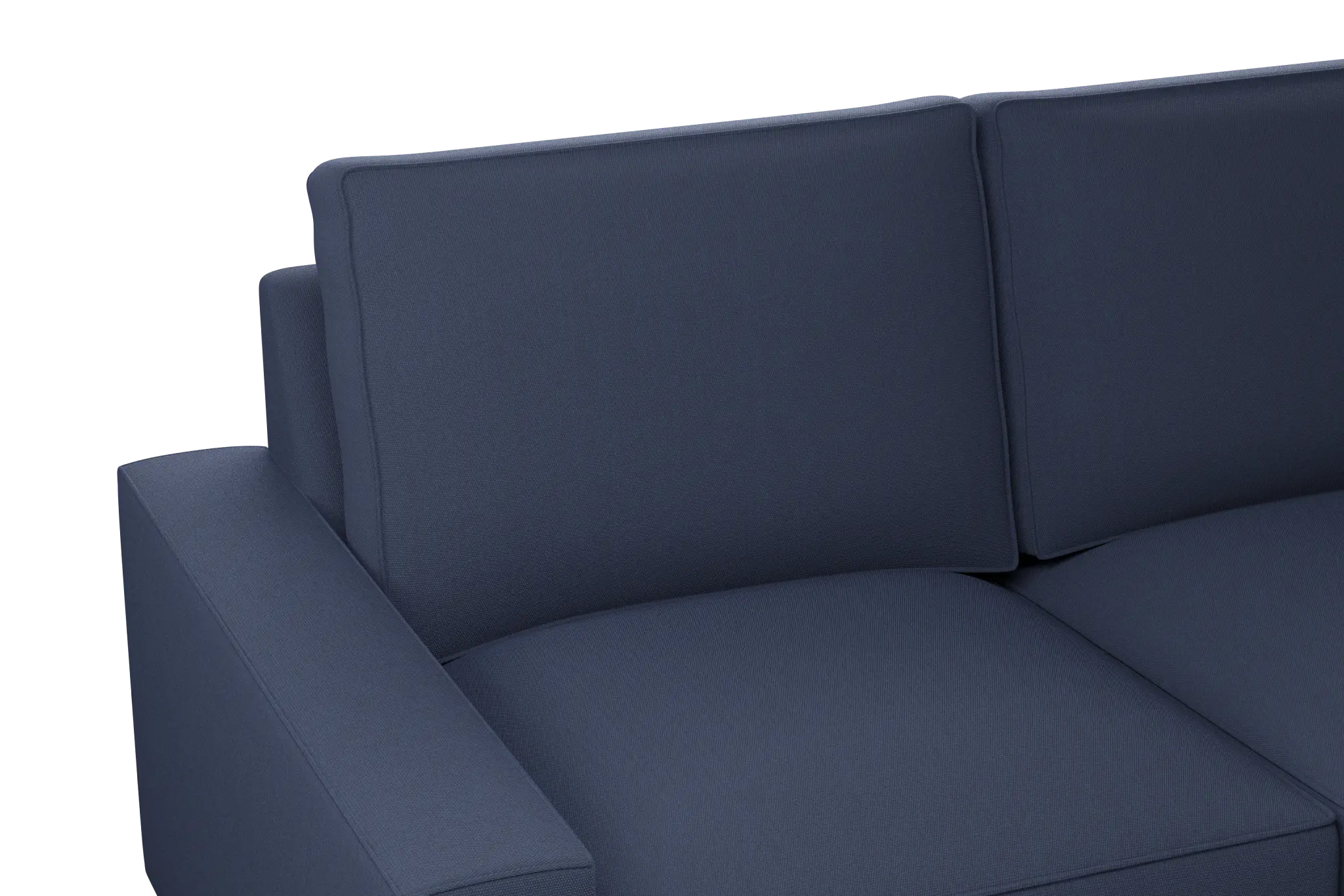 Edgewater Peyton Dark Blue Large Right Chaise Sectional Edgewater Peyton Dark Blue Large Right Chaise Sectional