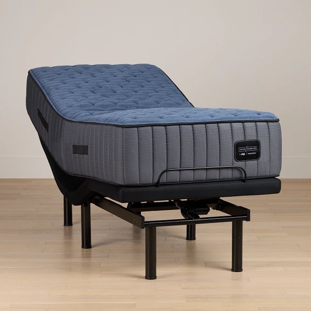 Kevin Charles By Sealy Reserve Lux Firm Deluxe Adjustable Mattress Set