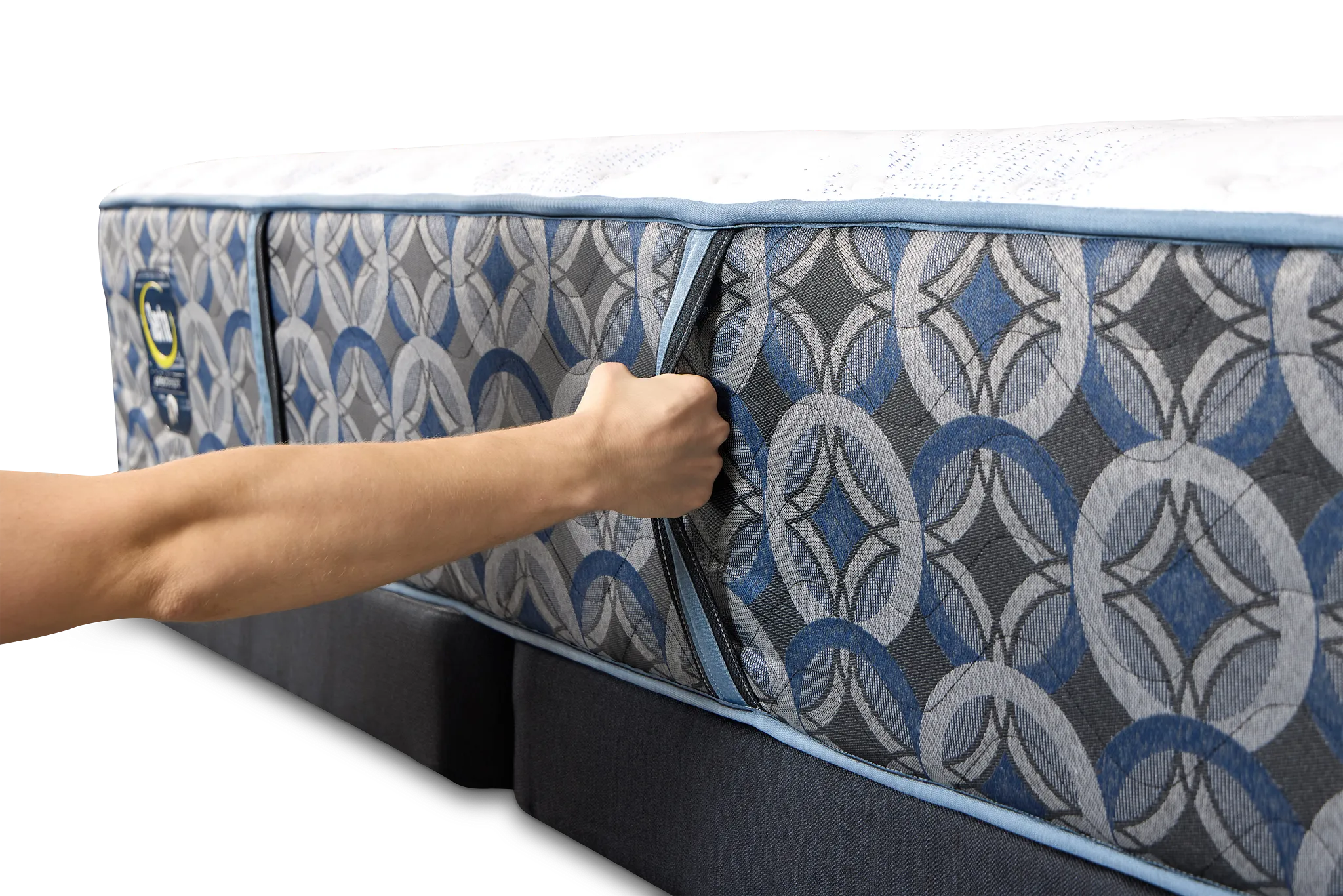 Perfect Sleeper Bay City Extra Firm Low-profile Mattress Set