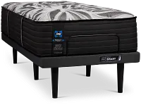 Sealy Posturepedic Plus Exuberant Ii 15" Ultra Plsh Ergo Prosmart Adjustable Mattress Set