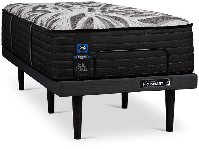 Sealy Posturepedic Plus Exuberant Ii 15" Ultra Plsh Ergo Prosmart Adjustable Mattress Set