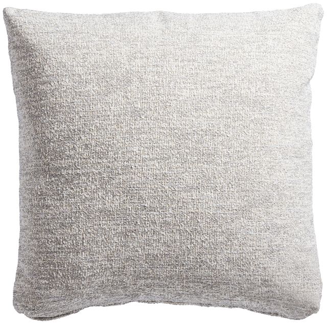 Baxter Gray 24" Accent Pillow