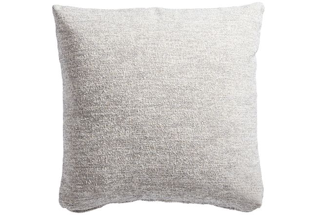 Baxter Gray 24" Accent Pillow