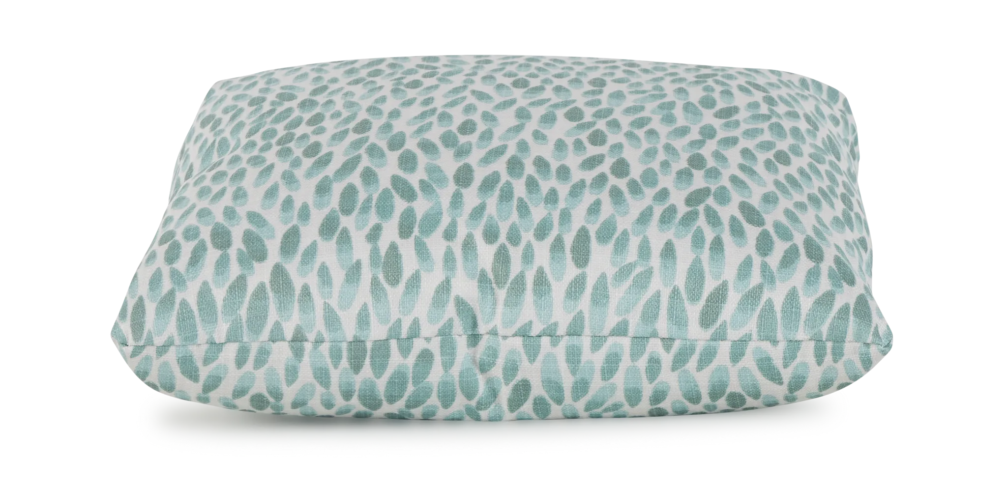 Lotus Light Blue 18" Indoor/outdoor Square Accent Pillow