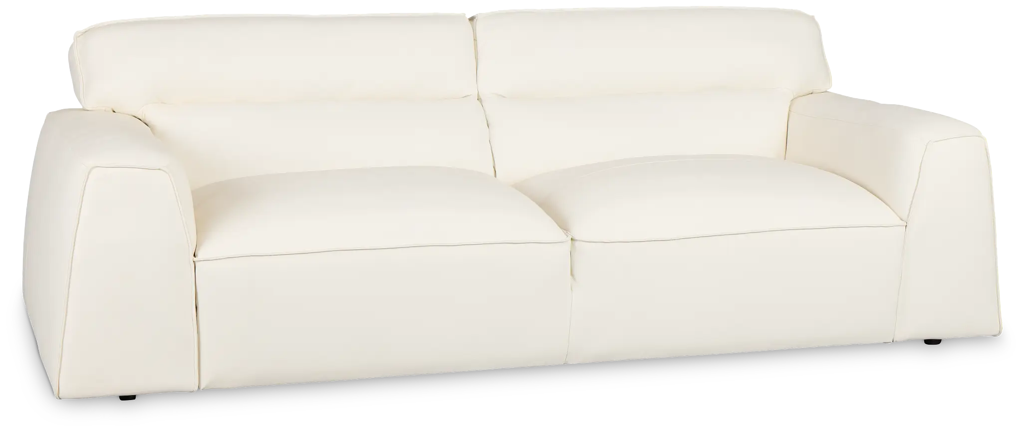Blanca White Leather Sofa Blanca White Leather Sofa