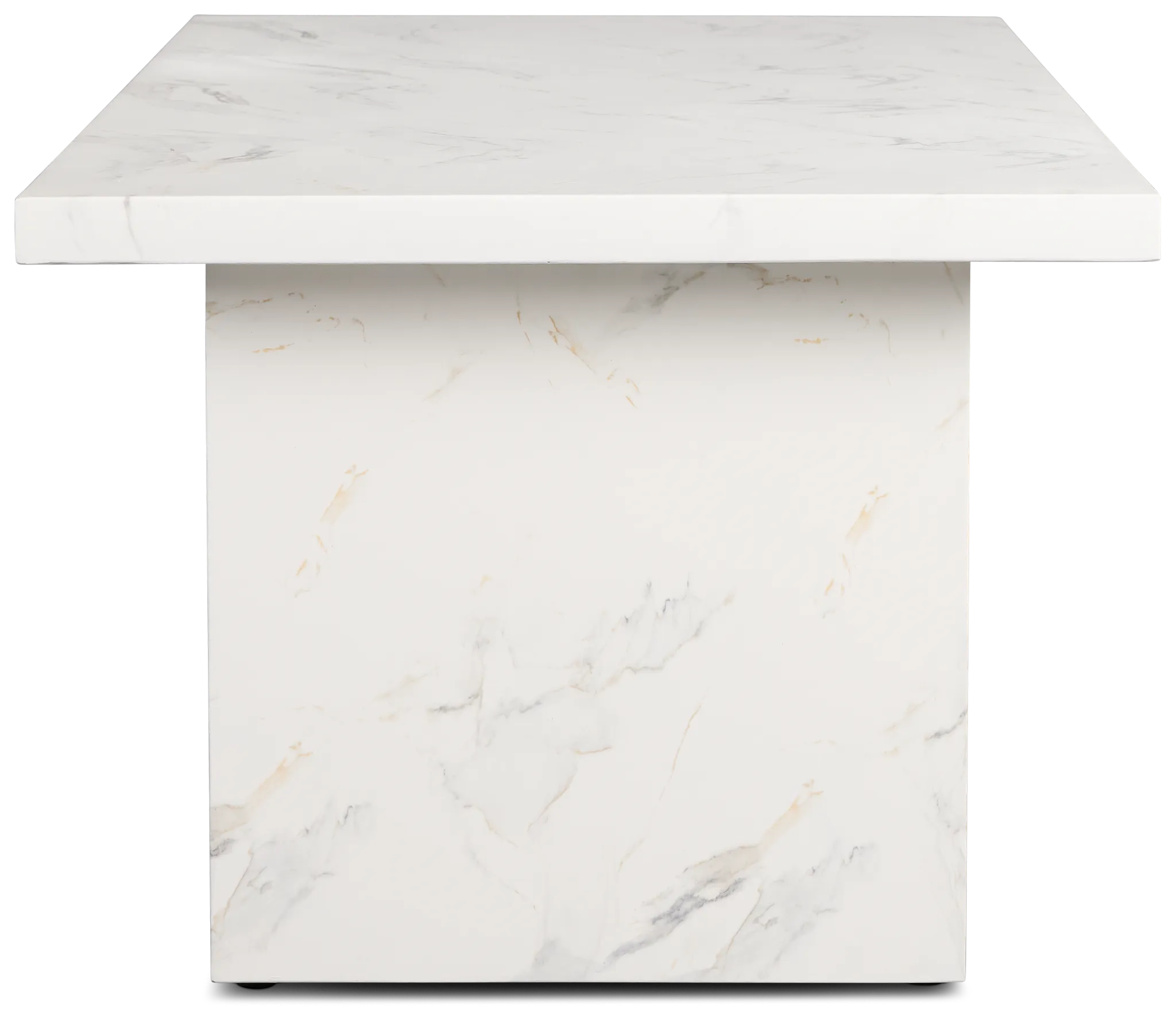 Viscaya White Rectangular Table