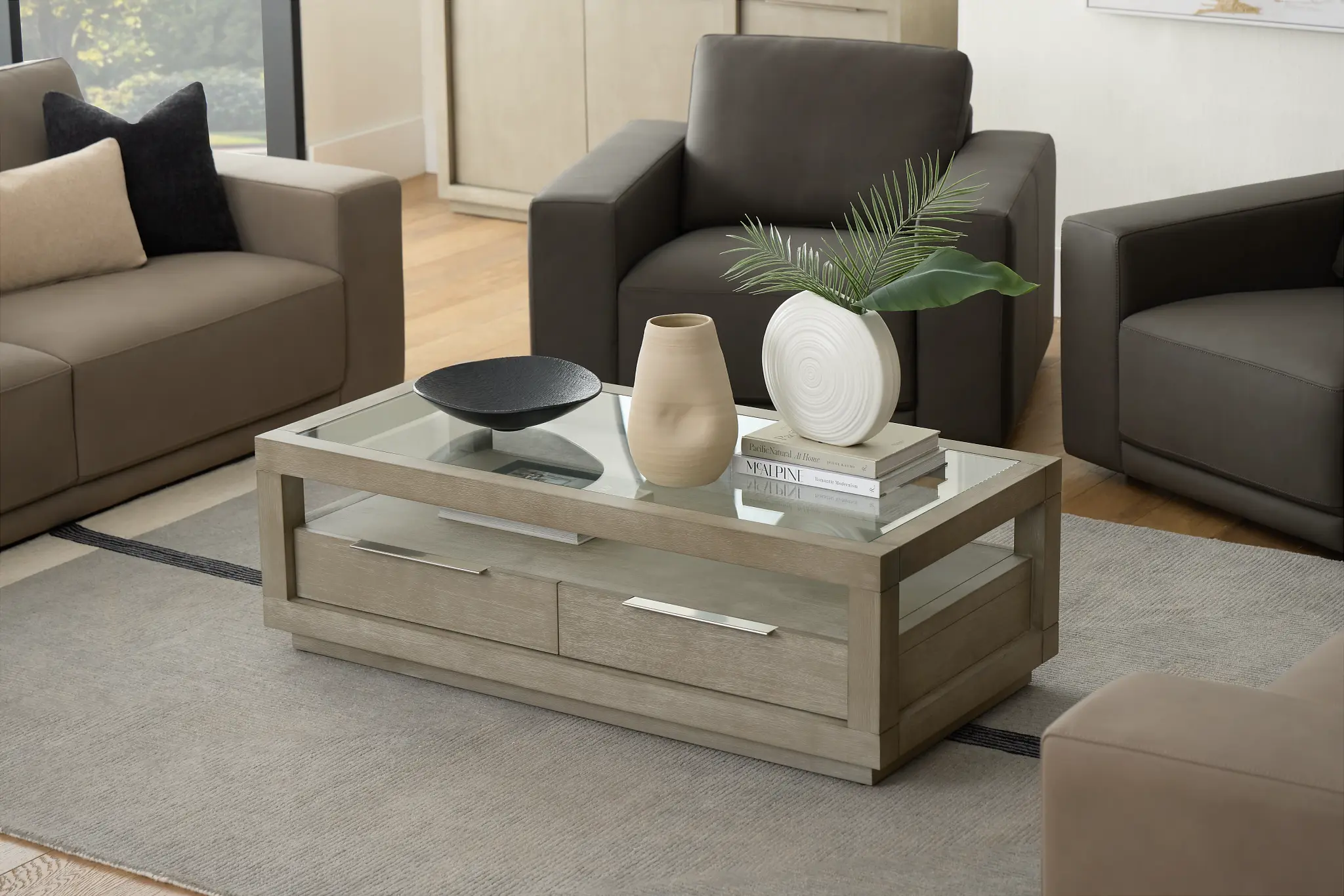 Madden Light Tone Coffee Table Madden Light Tone Coffee Table