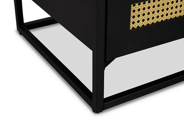 Dax Black 2-drawer Coffee Table