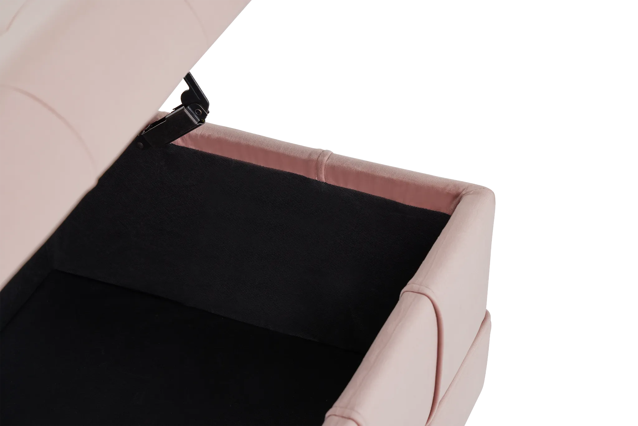 Crosby Pink Storage Bench