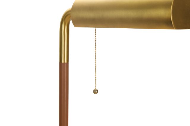 Delly Gold Metal Table Lamp